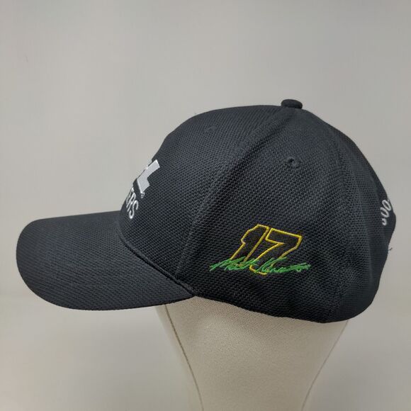 R+L Carriers Racing Men's Slideback Hat Black OSFM #17 Embroidered Logo - Picture 3 of 7